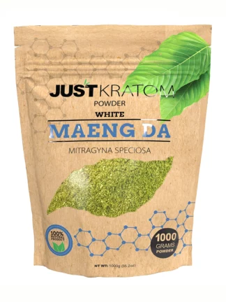 White Maeng Da Just Kratom Mitragyna Speciosa Powder 1000g