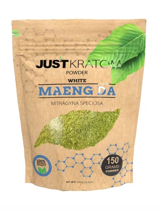 White Maeng Da Just Kratom Mitragyna Speciosa Powder 150g