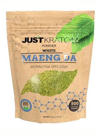White Maeng Da Just Kratom Mitragyna Speciosa Powder 500g