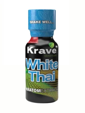 White Thai Krave Botanicals Kratom Extract 10ml