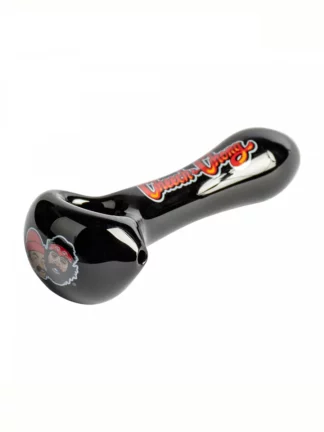 3.5 Cheech & Chong® Glass Miss Tempest Stoner Hand Pipe Black
