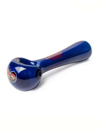 4.5'' Cheech & Chong Glass Sun Kings Hand Pipe Blue