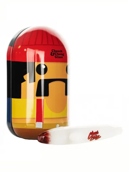 6 Cheech & Chong Labrador Pipe W Collectible Tin