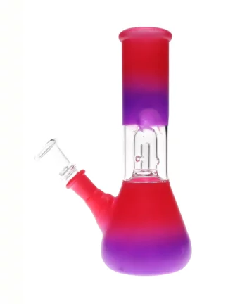 8'' water pipe Purple Red
