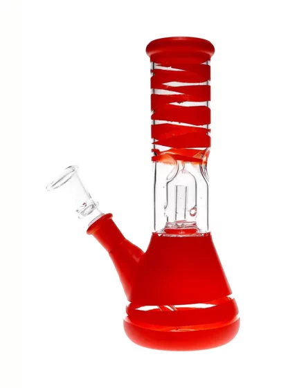 8''Ribbon Water Pipe Red