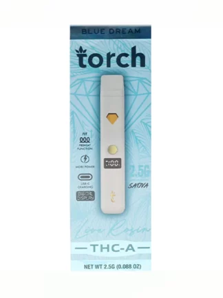 Blue Dream Torch THC-A Live Rosin Disposable 2.5G