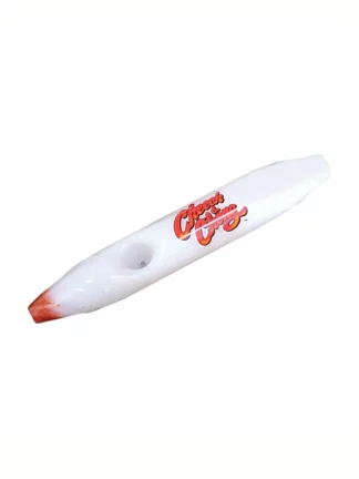 Cheech & Chong Glass The Labrador Hand Pipe White