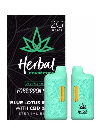 Forbidden Fruit Herbal Connection Blue Lotus Infused Eternal Blend Vape 2G
