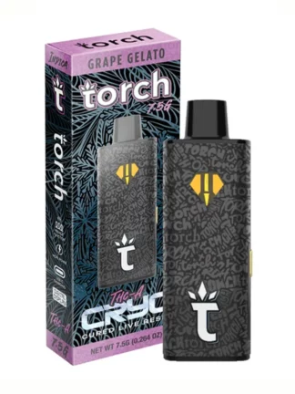 Grape Gelato Torch CRYO THC-A Live Resin Disposable 7.5g