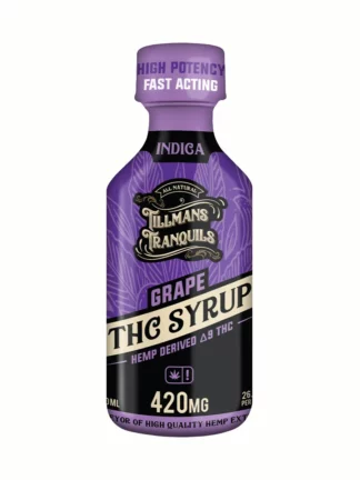 Grape Tillmans Tranquils Delta 9 THC Syrup 420MG