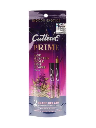 Grape Gelato Cutleaf Prime Pre-Rolls