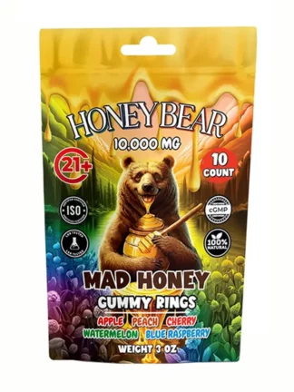 Honey Bear Gummy Rings 10ct