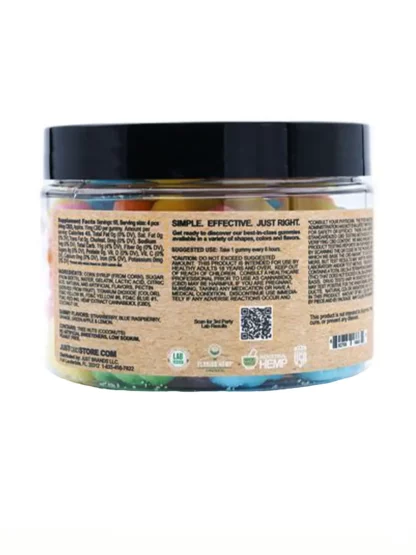 Just CBD Sour Bear Gummies 500MG
