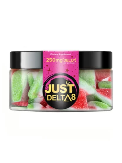 Just Delta 8 Watermelon Gummies 250mg