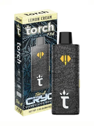 Lemon Cream Torch CRYO THC-A Live Resin Disposable 7.5g
