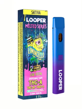 Limoncello Looper Melted Series THC-A+THC-JD+THCP-O Vape 2G