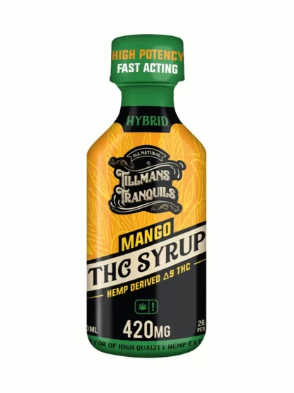 Mango Tillmans Tranquils Delta 9 THC Syrup 420MG