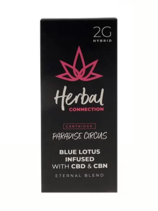 Paradise Circus Herbal Connection Blue Lotus Infused Eternal Blend Cart 2G