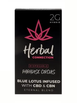 Paradise Circus Herbal Connection Blue Lotus Infused Eternal Blend Vape 2G