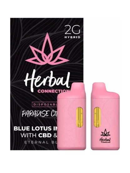 Paradise Circus Herbal Connection Blue Lotus Infused Eternal Blend Vape 2G