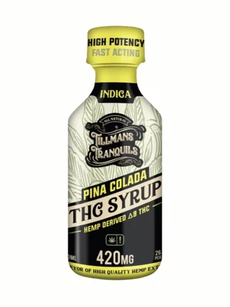 Pina Colada Tillmans Tranquils Delta 9 THC Syrup 420MG