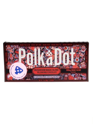 PolkaDot Magic Mushroom Belgian Milk Chocolate