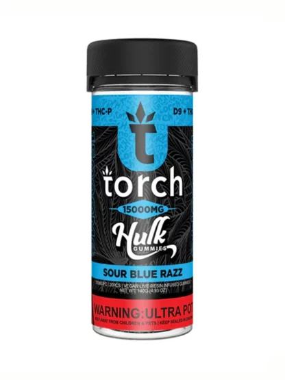 Sour Blue Razz Torch Live Resin D9 + THCP Hulk