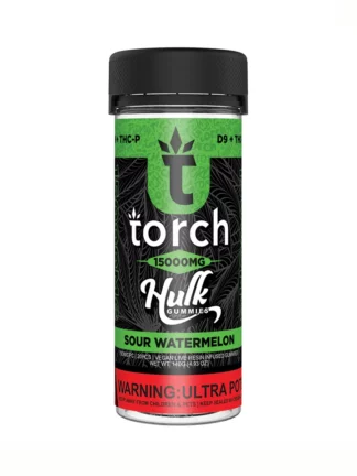 Sour Watermelon Torch Live Resin D9 + THCP Hulk