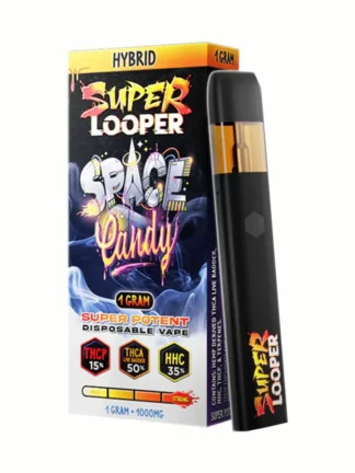 Space Candy Super Looper Super Potent THCP+THCA+HHC Vape 1G