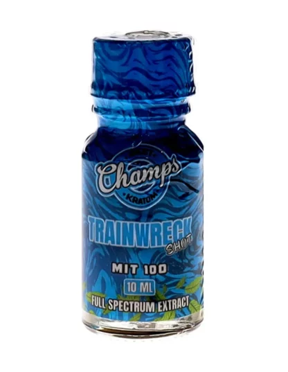 Trainwreck Champs Kratom Shot MIT 100 10mlTrainwreck Champs Kratom Shot MIT 100 10ml