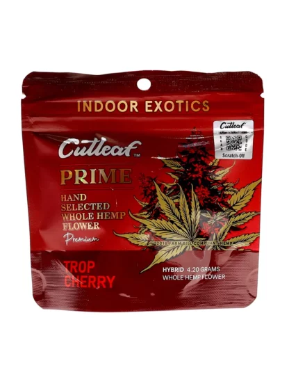 Trop Cherry Cutleaf Prime Indoor Exotics Whole Hemp 4.20G