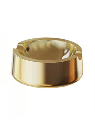 Vessel Ember Ashtray Gold