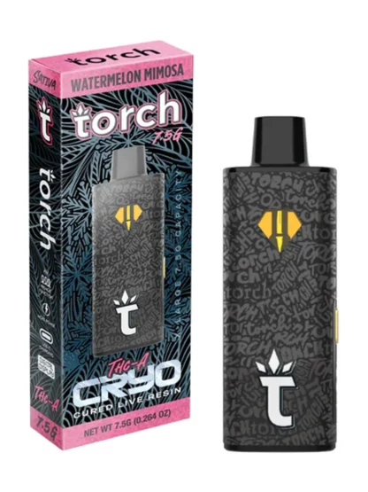 Watermelon Mimosa Torch CRYO THC-A Live Resin Disposable 7.5g
