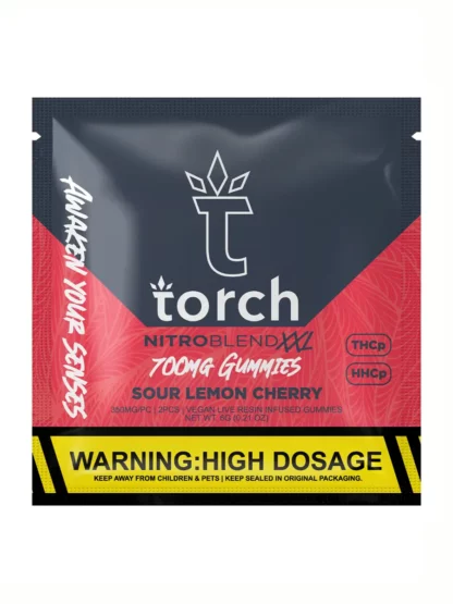 Sour Lemon Cherry Torch Nitro Blend XXL Gummies