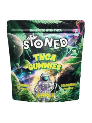 Apple Stoned THC-A Gummies 10000MG