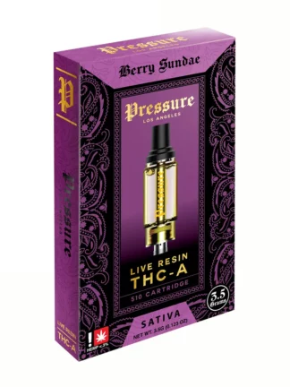 Berry Sandae Pressure Live Resin THC-A 510 Cartridge 3.5G