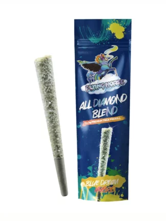 Blue Dream Flying Horse All Diamond Blend THCA Pre-Roll 2G