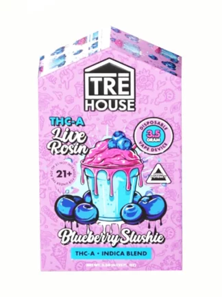 Blueberry Slushie TRE House THC-A Live Rosin Disposable 3.5G