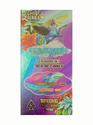 Cake 3G Pineapple Express Grogu Grape Flying Horse 3 in 1 Disposable 10500MG