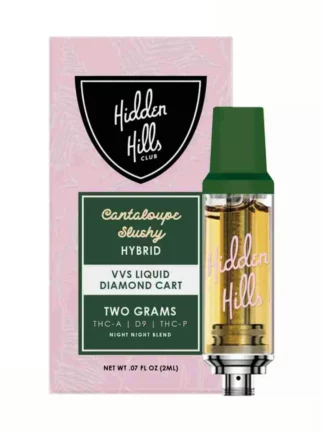 Cantaloupe Slushy Hidden Hills VVS Liquid Diamond Cartridge 2G