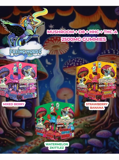 Flying Horse Fukd Blend Gummies 2500MG Poster 2