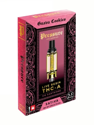 Guava Cookies Pressure Live Resin THC-A 510 Cartridge 3.5G