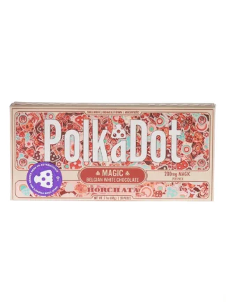 Horchata PolkaDot Magic Mushroom Belgian White Chocolate 200mg Magic Per Piece