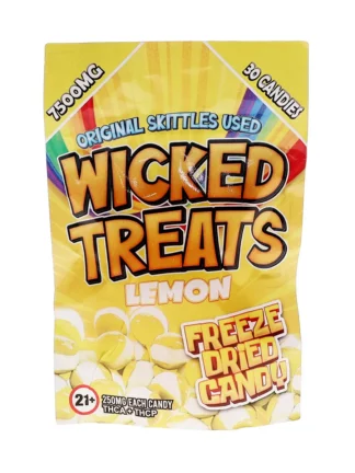 Lemon Wicked Treats Freeze Dried Cnady 7500mg