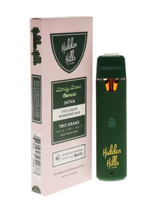 Lime Znow Conez Hidden Hills VVS Liquid Diamond Disposable 2G