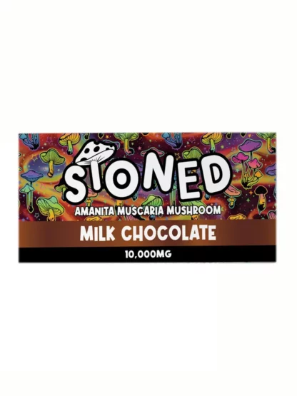 Milk Chocolate Stoned Amanita Muscaria Mushroom Chocolate 10000MG
