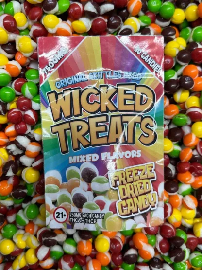 Mixed Flavors Wicked Treats Freeze Dried Candy