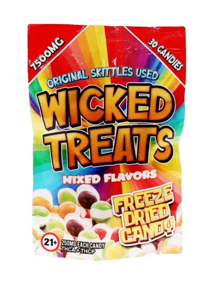 Mixed Flavors Wicked Treats Freeze Dried Cnady 7500mg