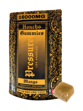 Pressure Honcho Gummies (20ct) 16000mg Mango