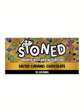 Salted Caramel Chocolate Stoned Amanita Muscaria Mushroom Chocolate 10000MG